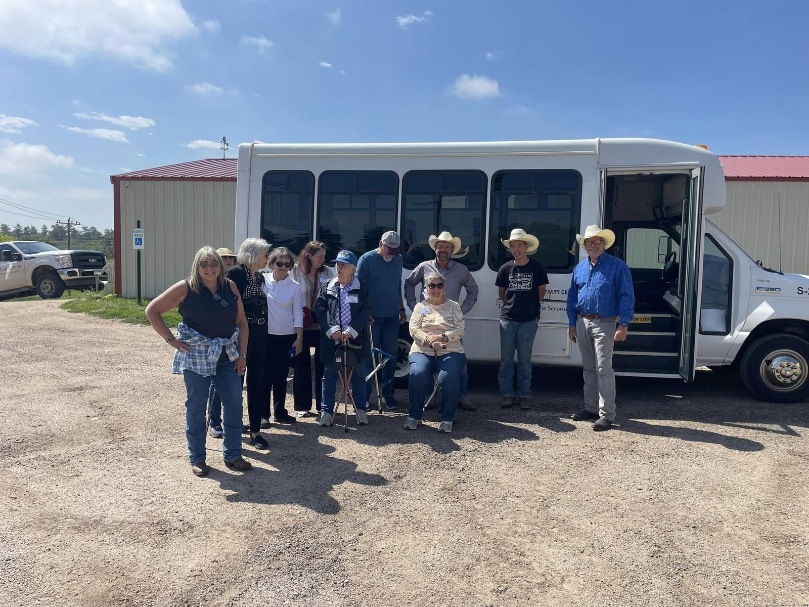 Participants and volunteers at Colorado HorsePower